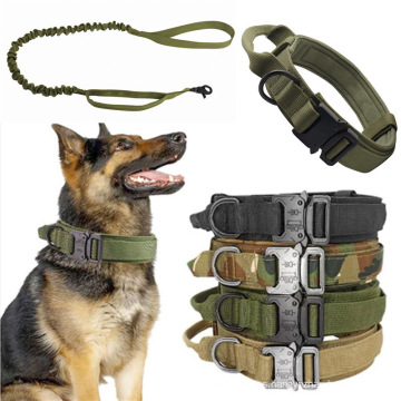 Collar de mascotas táctico militar nylon ajustable